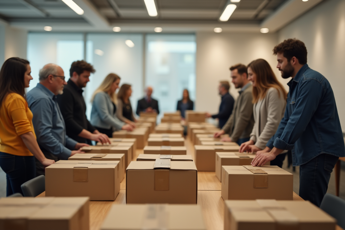 cartons déménagement